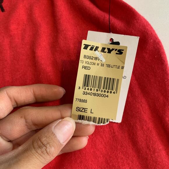 Volcom T Shirt Women S Small True To This Graphic Cotton Short Sleeve Boxy *READ - Picture 8 of 13